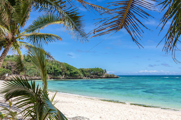 tambisaan beach, Boracay island, Philippines.
