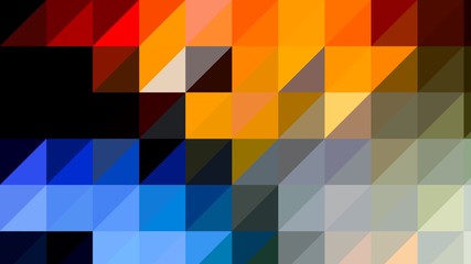 Abstract Colorful Geometrical Artwork,Abstract Graphical Art Background Texture,Modern Conceptual Art.3D Rendering