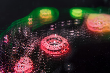 Bubbles in the black scene