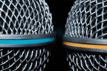 Mike in the black scene