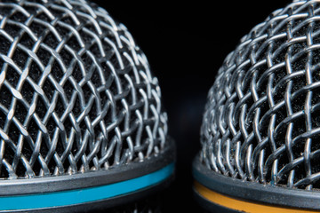 Mike in the black scene