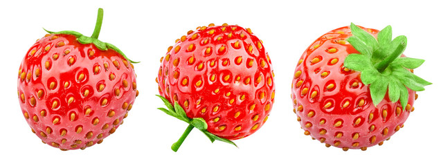 Strawberry macro studio photo