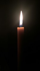 candle in the dark