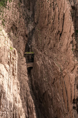 Beautiful Caminito del Rey near Malaga, Spain