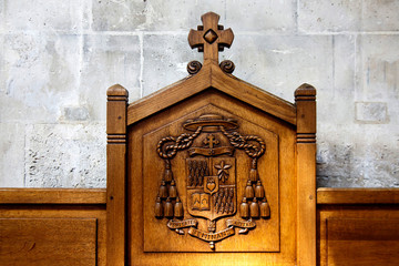 Ambiance dans la cathédrale de Soissons