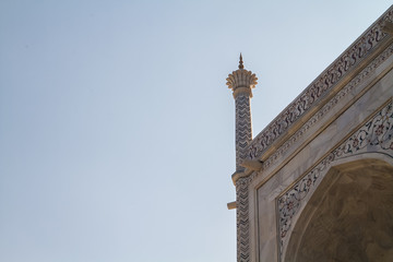 The beauty of Taj Mahal architecture