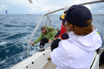 Fototapeta premium Sailing Race