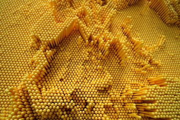 close up of a pile of coins