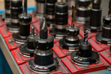 Different sizes and models of Drill Bits