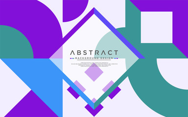 Abstract colorful geometric background with modern shape.