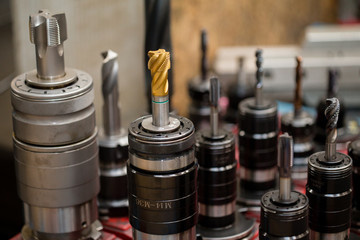 Different sizes and models of Drill Bits