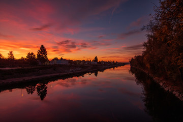 Sonnenaufgang in Graz
