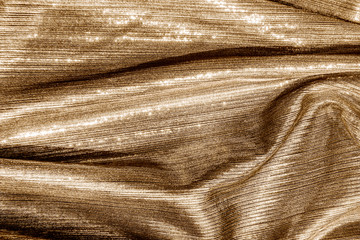 Gold silk fold