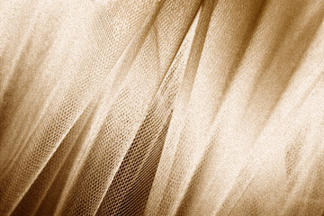 Gold snakeskin fabric texture - obrazy, fototapety, plakaty