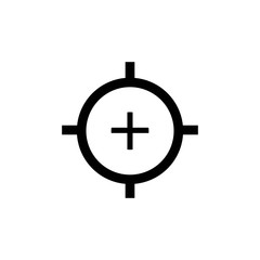 Obraz premium Target vector illustration design template