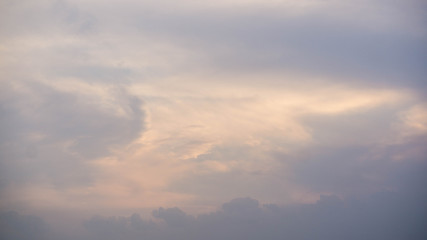 clouds in the sky