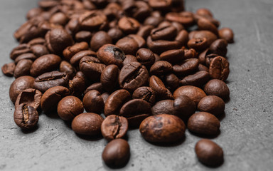 Coffee with cream on top in translucid cup