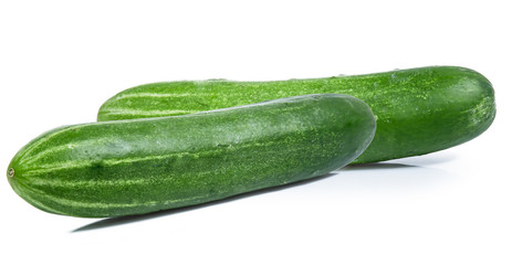 cucumber vegetable isolated on white background