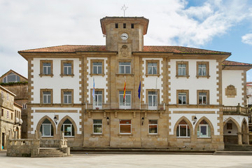 Muros town in La Coru&ntilde;a province, Galicia, Spain