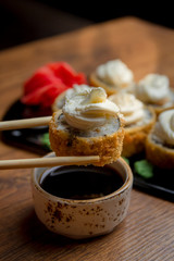 Japanese seafood sushi set