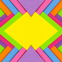 Multicolored geometric patterns, abstract square background for design