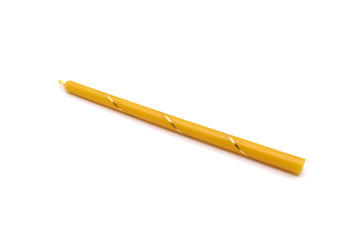 Church candle, isolate.