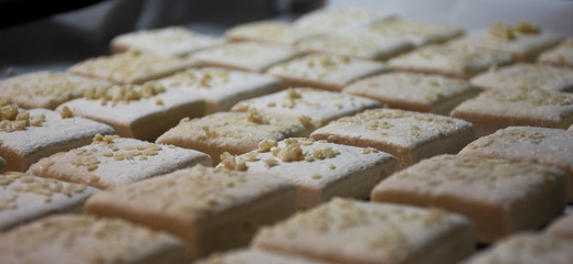 Delicious pastry ready for baking