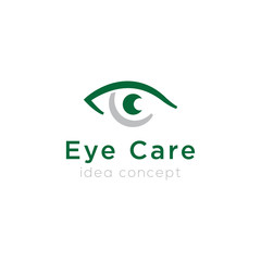 Fototapeta premium Creative Eye Concept Logo Design Template