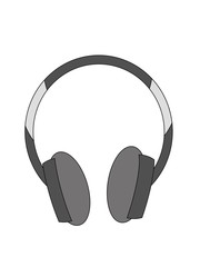illustration of a headphone