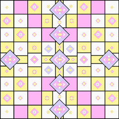 geometric, ornament, pattern, mosaic, decorative, grid, graphics, background, Wallpaper, sample, illustration, decoration, fabric, creative, packaging, color, abstract , backdrop, print, cover , bow, 