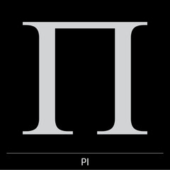 Pi greek letter icon