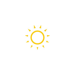 Sun Vector illustration Icon