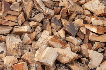 crushed stone, natural stone, pebbles