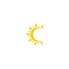 Sun Vector illustration Icon