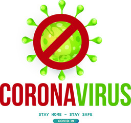 Novel coronavirus covid19 spread outbreak background design