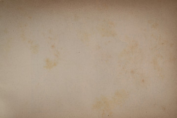 Antique papers. Old aged, stained, vintage and ruined pages. Books from the 1800s.