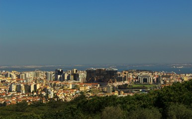 Fototapeta na wymiar Vista de Lisboa/Lisbon View