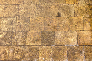 gray rectangular tile blocks for sidewalk footpath background