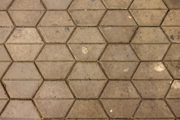 gray rectangular tile blocks for sidewalk footpath background