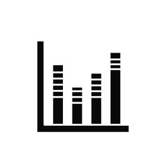 Diagram Icon , For Business Concept Design Money Profit , Report Progress Emblem Isolated Illustration , Outline Solid Background White , Diagram Simple Template
