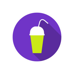 milkshake vector icon