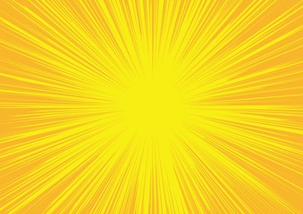 Obraz premium 集中線