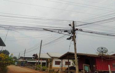 Rural electrical cables