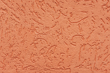 pink cement wall, building facade as a color relief texture close-up, copy space