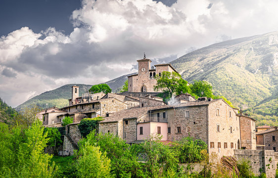View of Piobbico