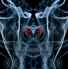 Design made from Smoke