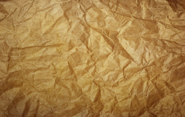 Crumpled paper for background image