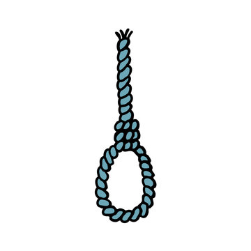 gallows doodle icon
