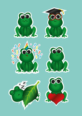 Иллюстрация, Стикеры, Арт, вектор