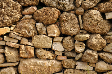 Stone texture close-up. Background, graphics, beauty, history